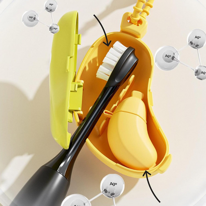 Porta cepillo y estuche higiénico  de dientes BANANALOOP